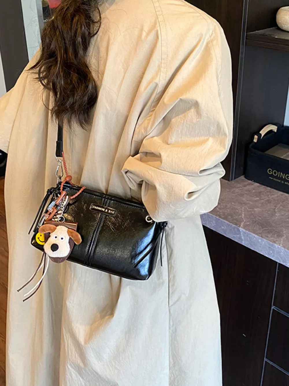 Adjustable Strap Crossbody Bag, image 4