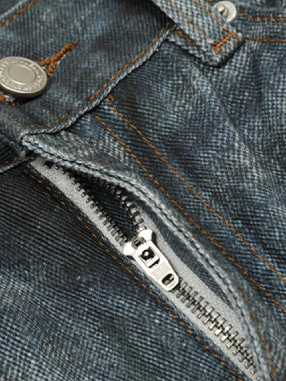 Men's Distressed Straight-Leg Jeans, image 6