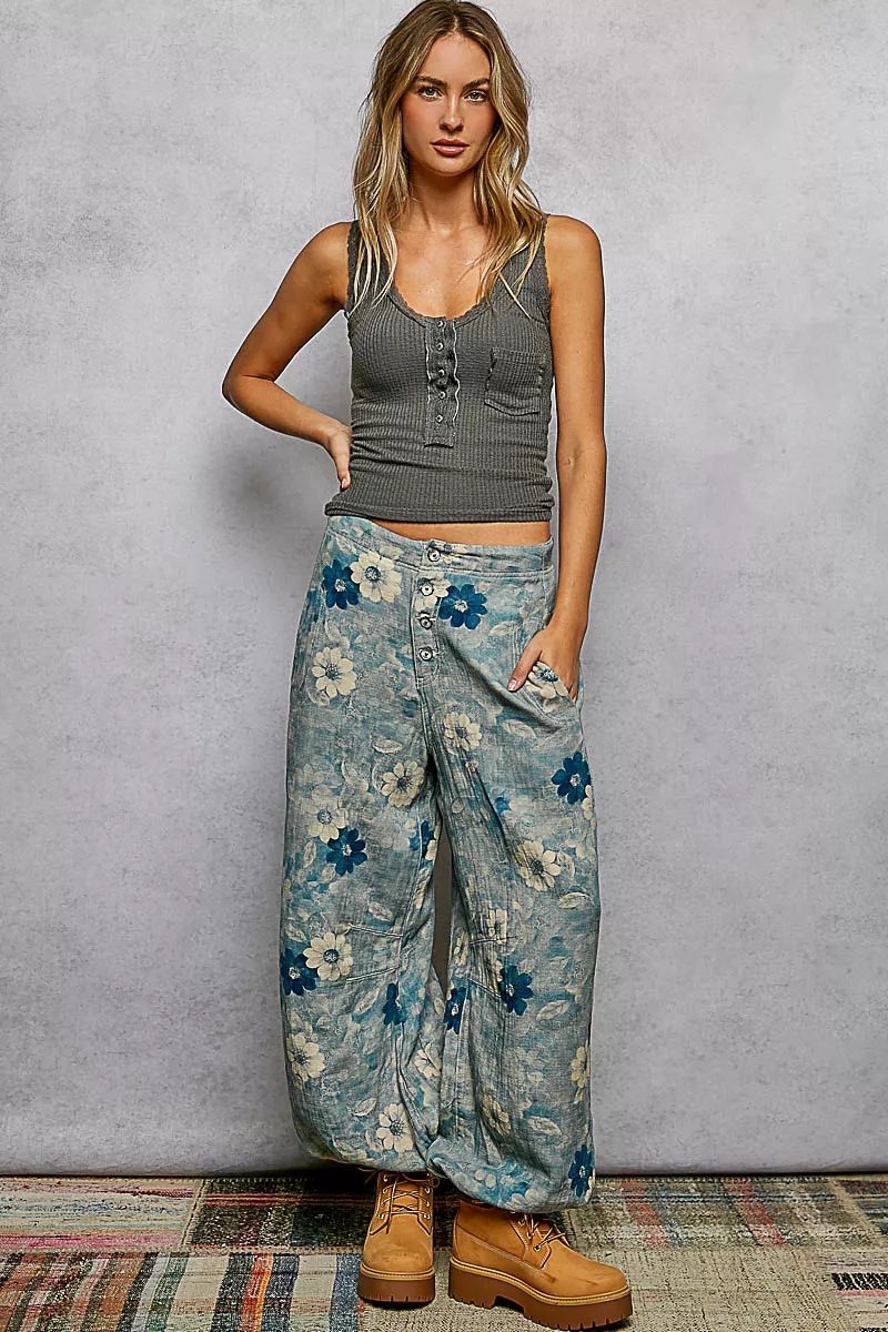 Lace Trim Tank with Front Button Closure, image 5