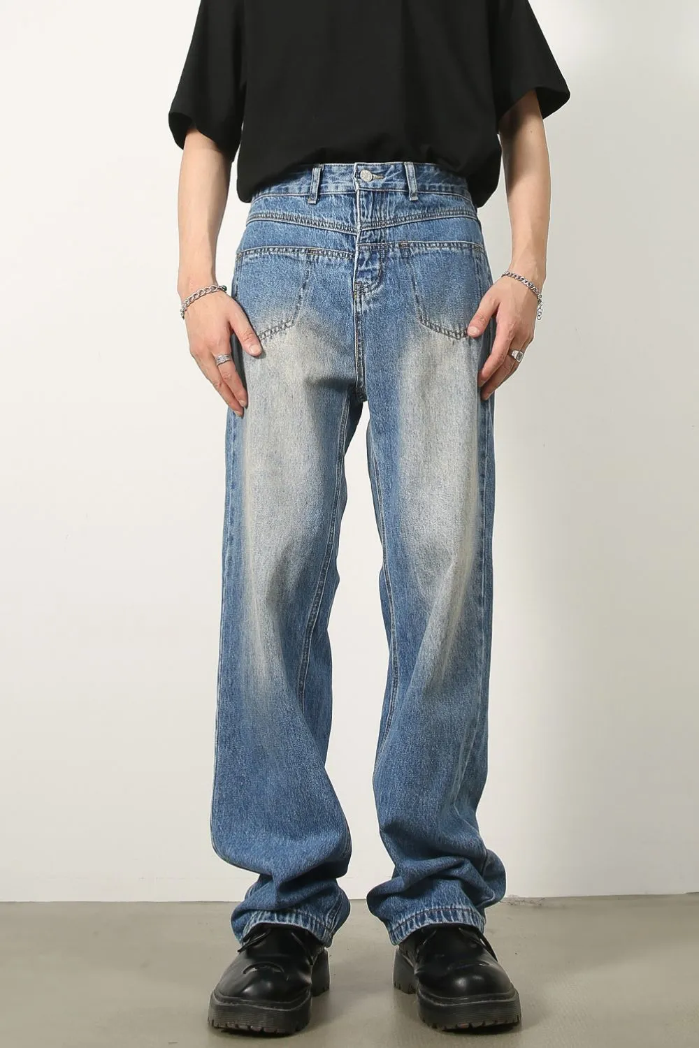 Men's Mid Rise Jeans, image 2