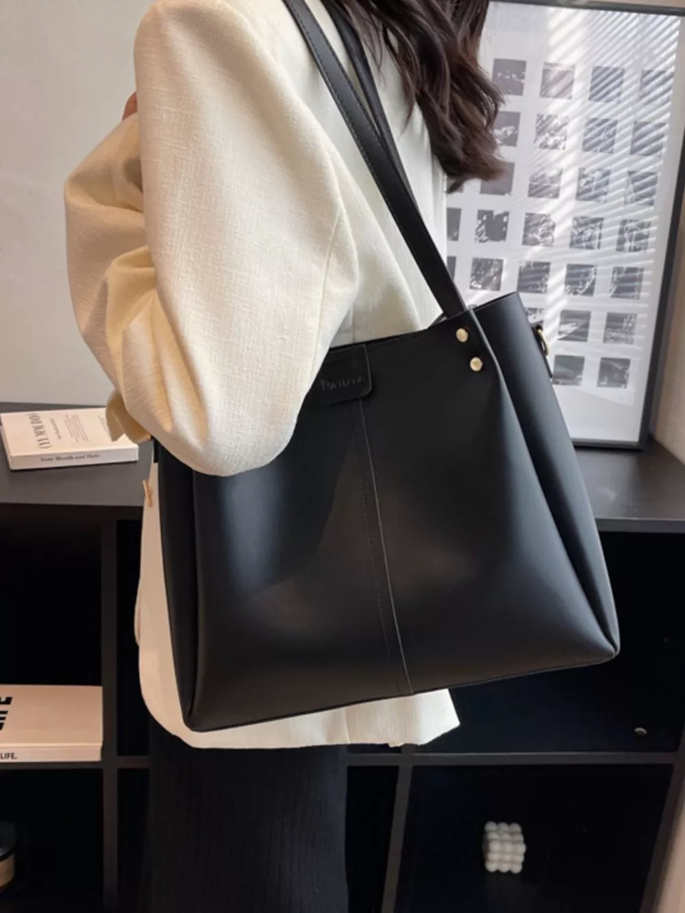 Wide Strap Shoulder Bag, image 6