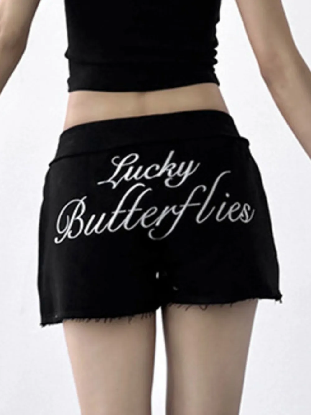 Letter Back Shorts, image 4