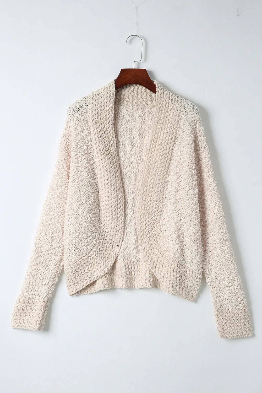 Solid Color Open Front Cardigan, image 11
