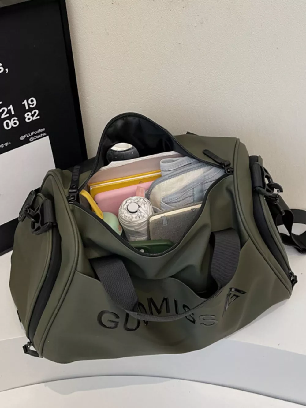 Canvas Travel Duffel Bag, image 9