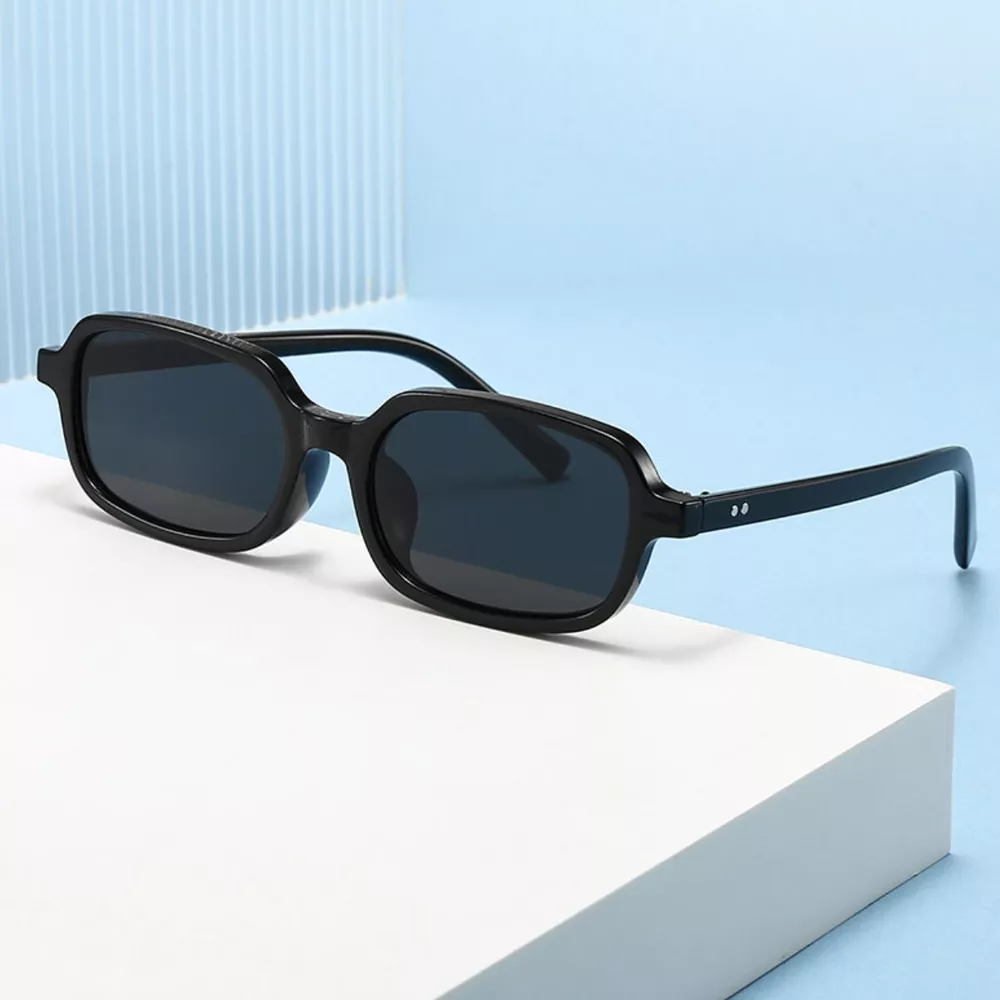 Rectangular Tinted Lens Sunglasses, image 2