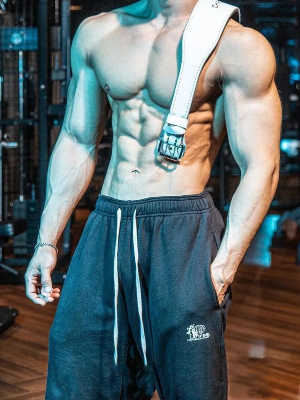 Men's Plus Size Graphic Drawstring Active Shorts, image 2