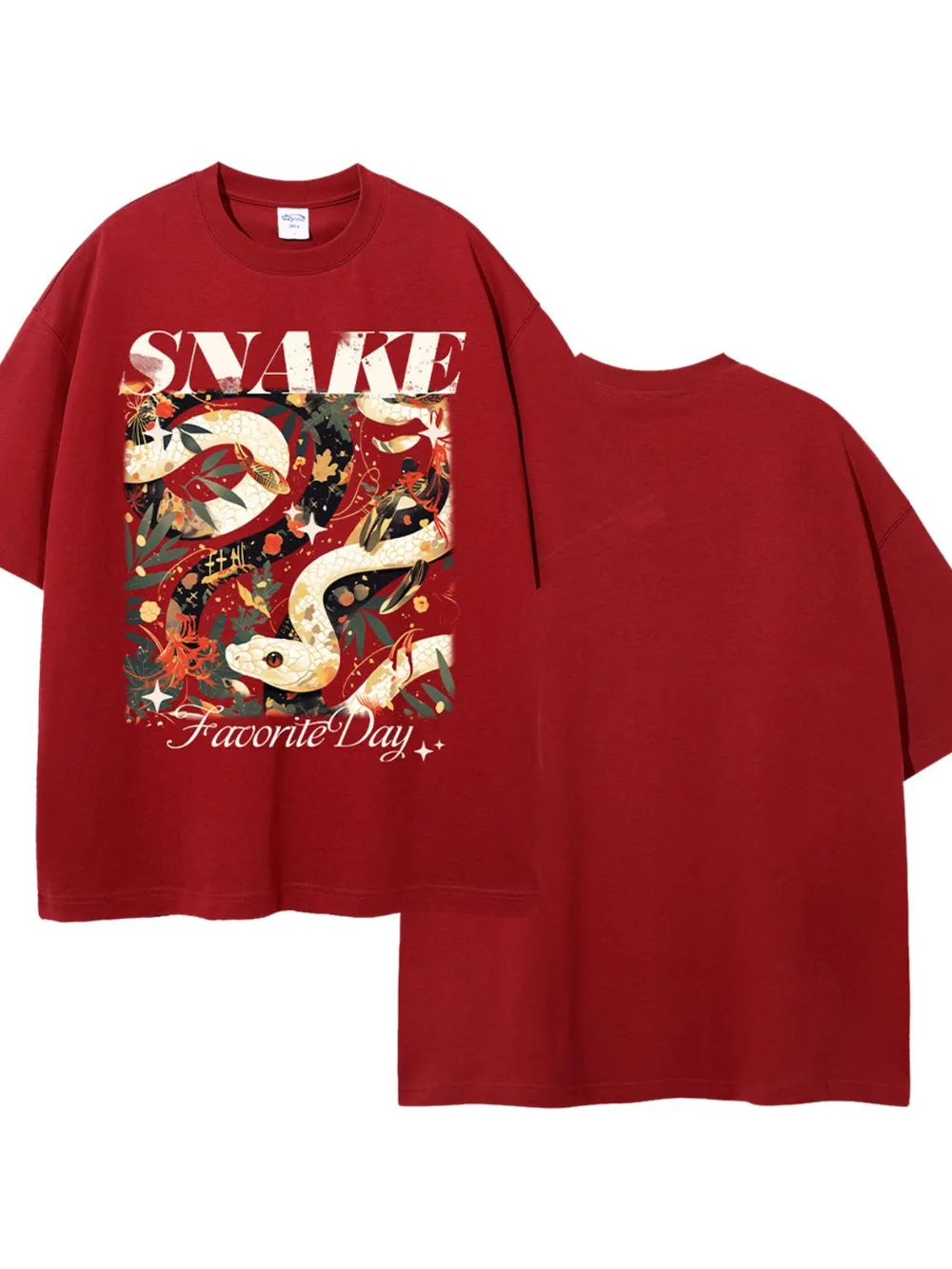 Men's Graphic Round Neck Half Sleeve T-Shirt, image 5