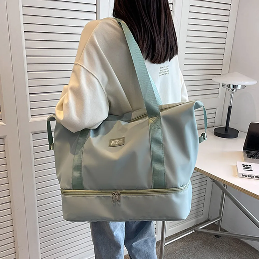 Multi Pocket Nylon Travel Bag, image 4