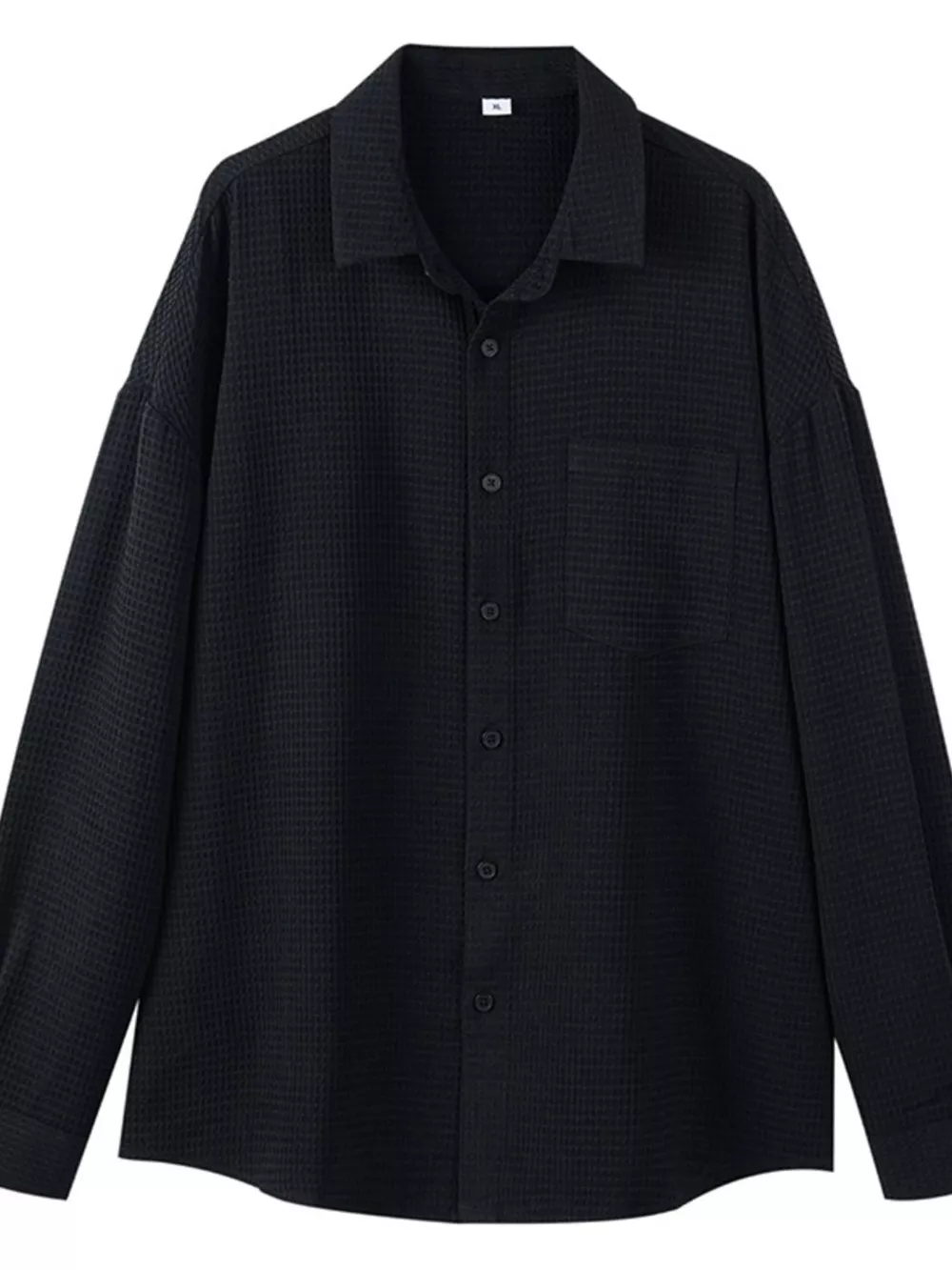 Men's Plus Size Button Up Casual Shirt, image 2