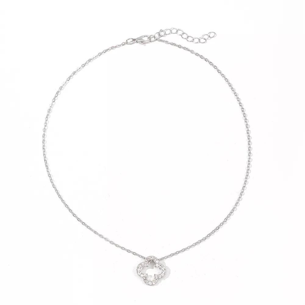 Clover Pendant Necklace, image 4