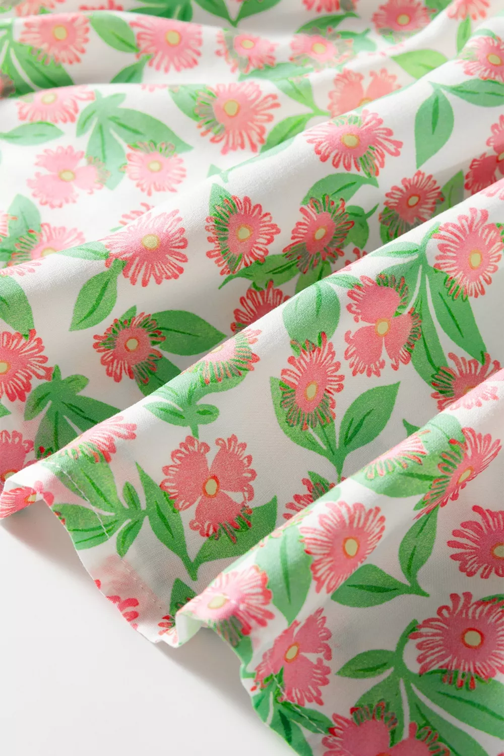 Floral Print Tiered Mini Dress, image 10