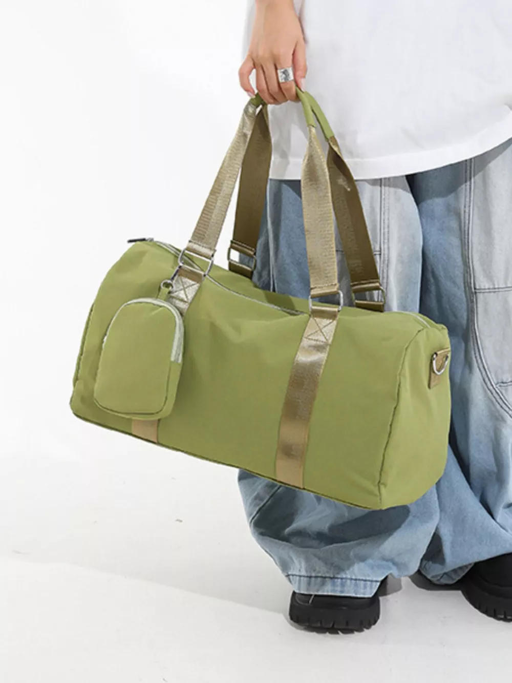 Duffle Bag with Detachable Pouch, image 3