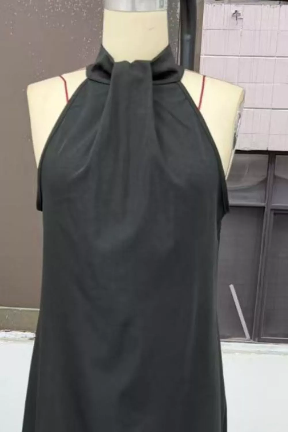 Halter Neck Sleeveless Maxi Dress, image 11