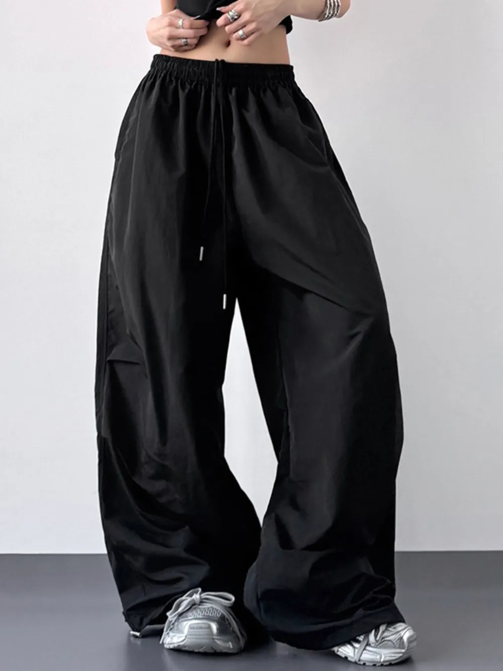 Wide Leg Drawstring Pants, image 15