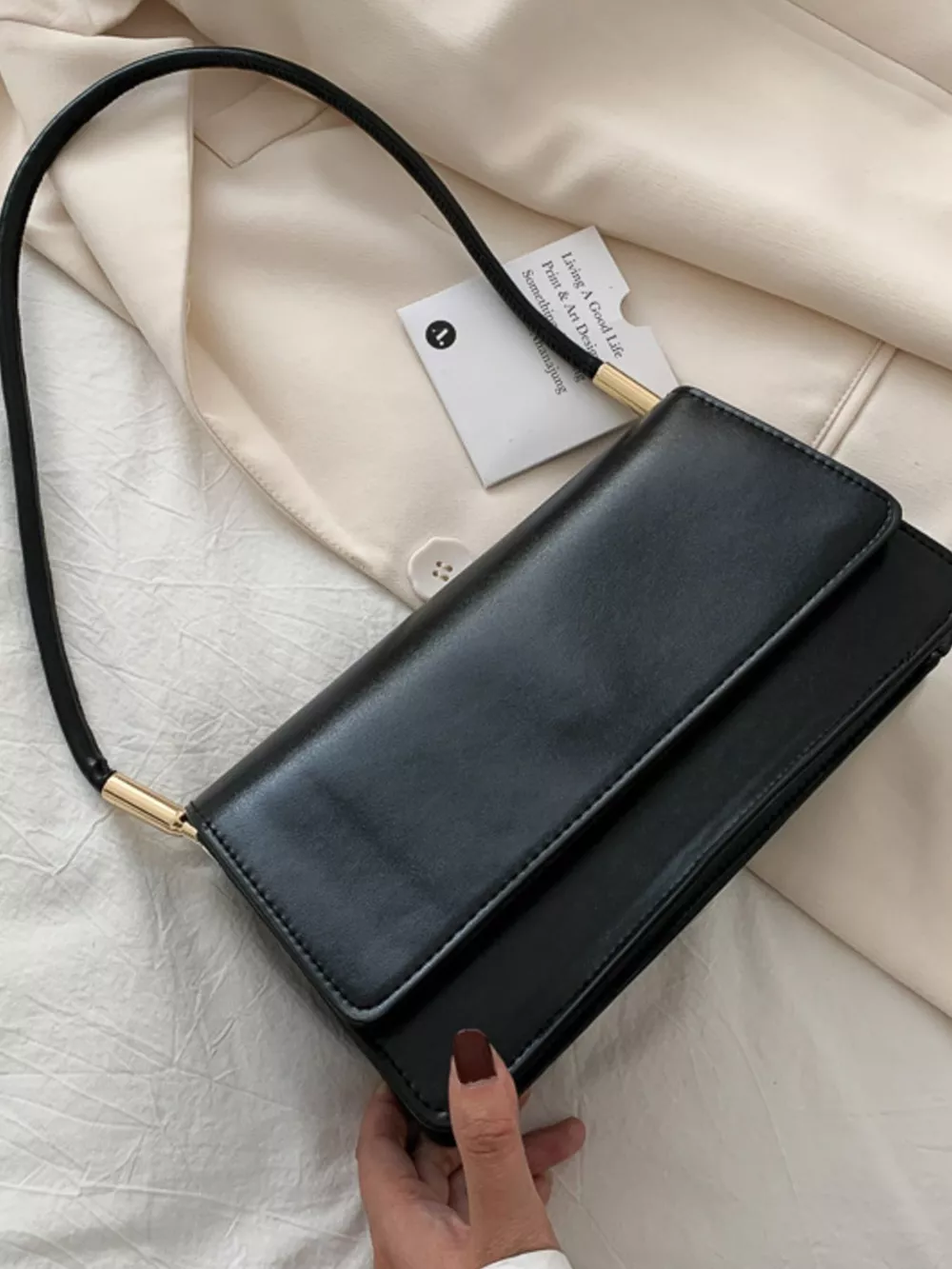 PU Leather Shoulder Bag, image 25