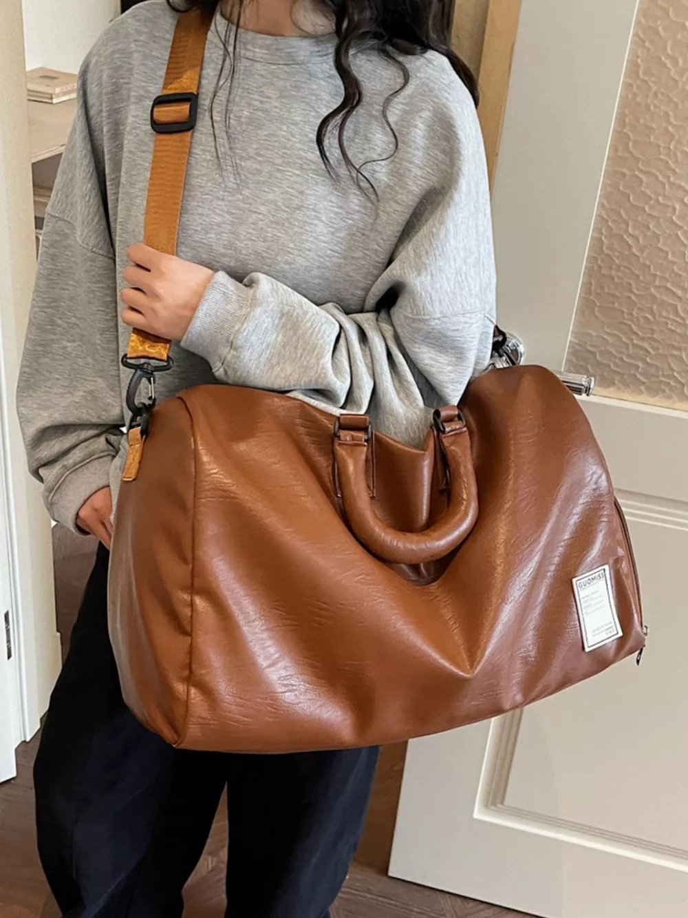 PU Leather Travel Bag, image 6