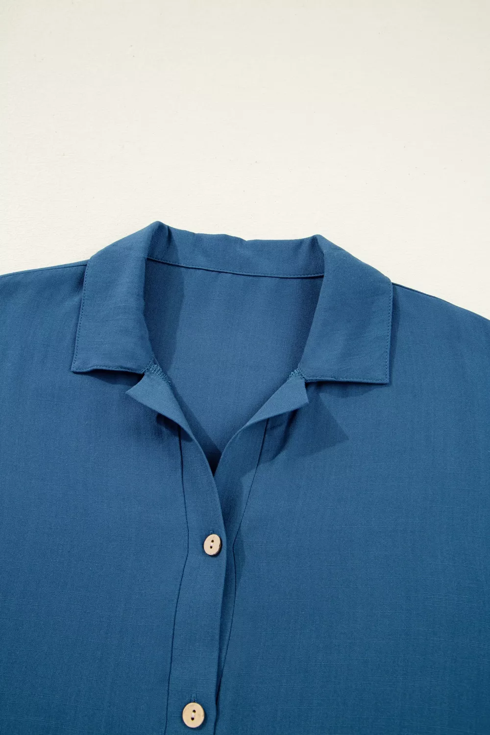 Button Detail Flounce Sleeve Blouse, image 8