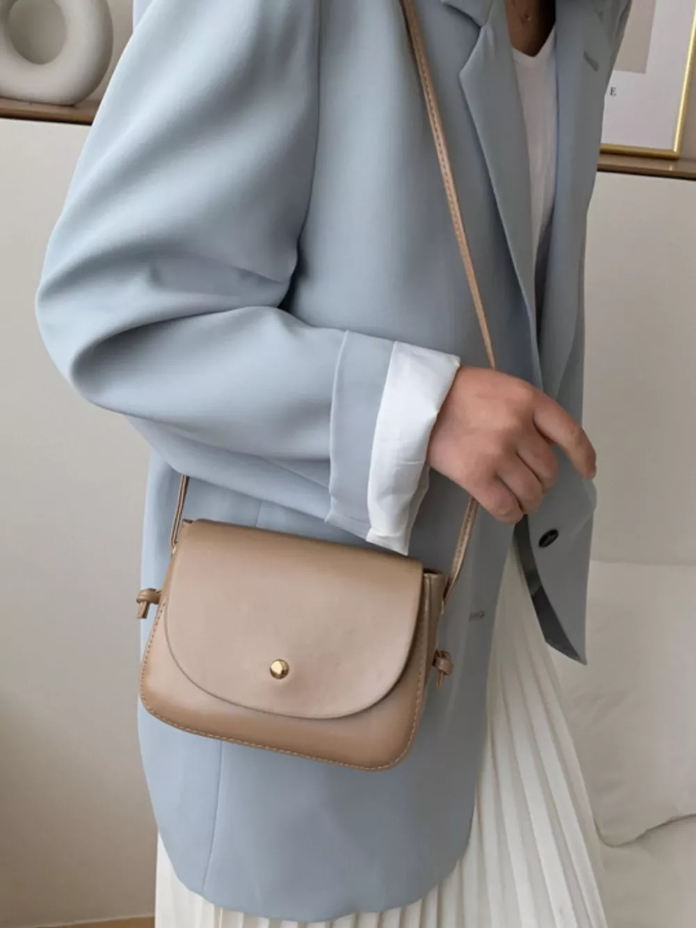 PU Leather Crossbody Bag, image 5