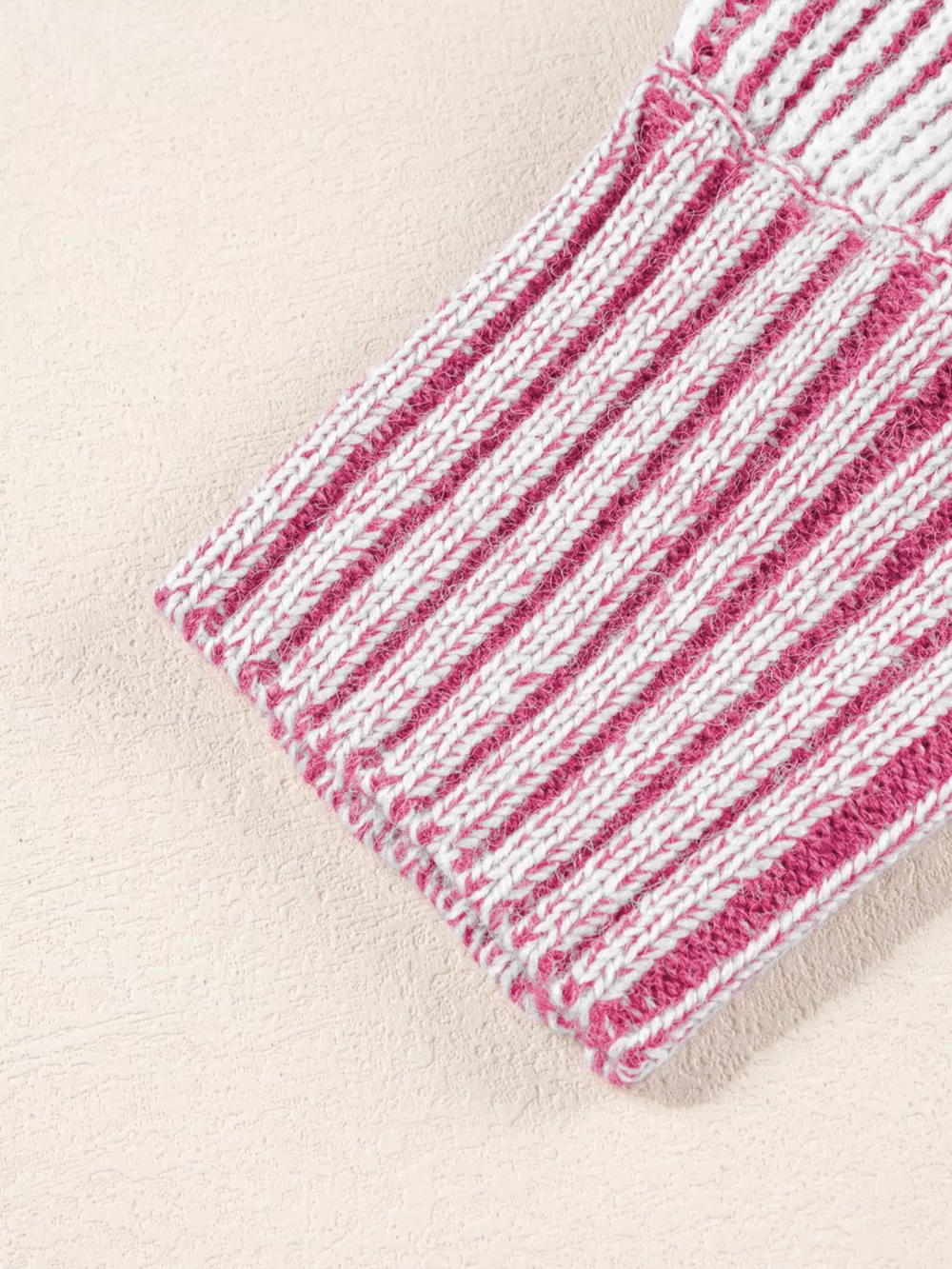 Striped Boat Neck Casual Sweater, image 6