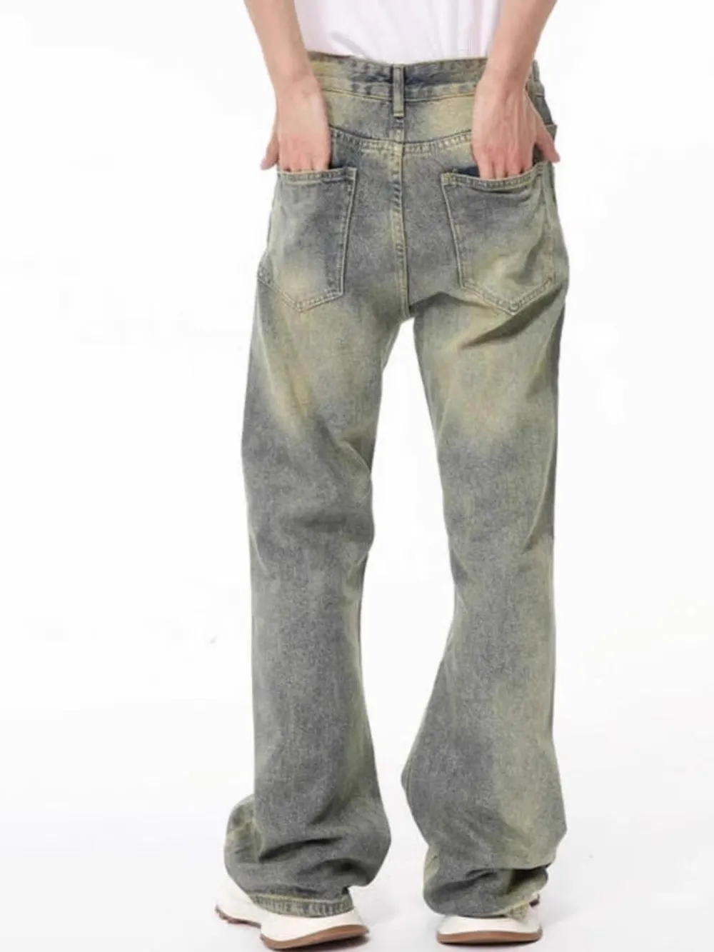 Men's Full Size Fade Loose Fit Jeans Plus Size, image 3