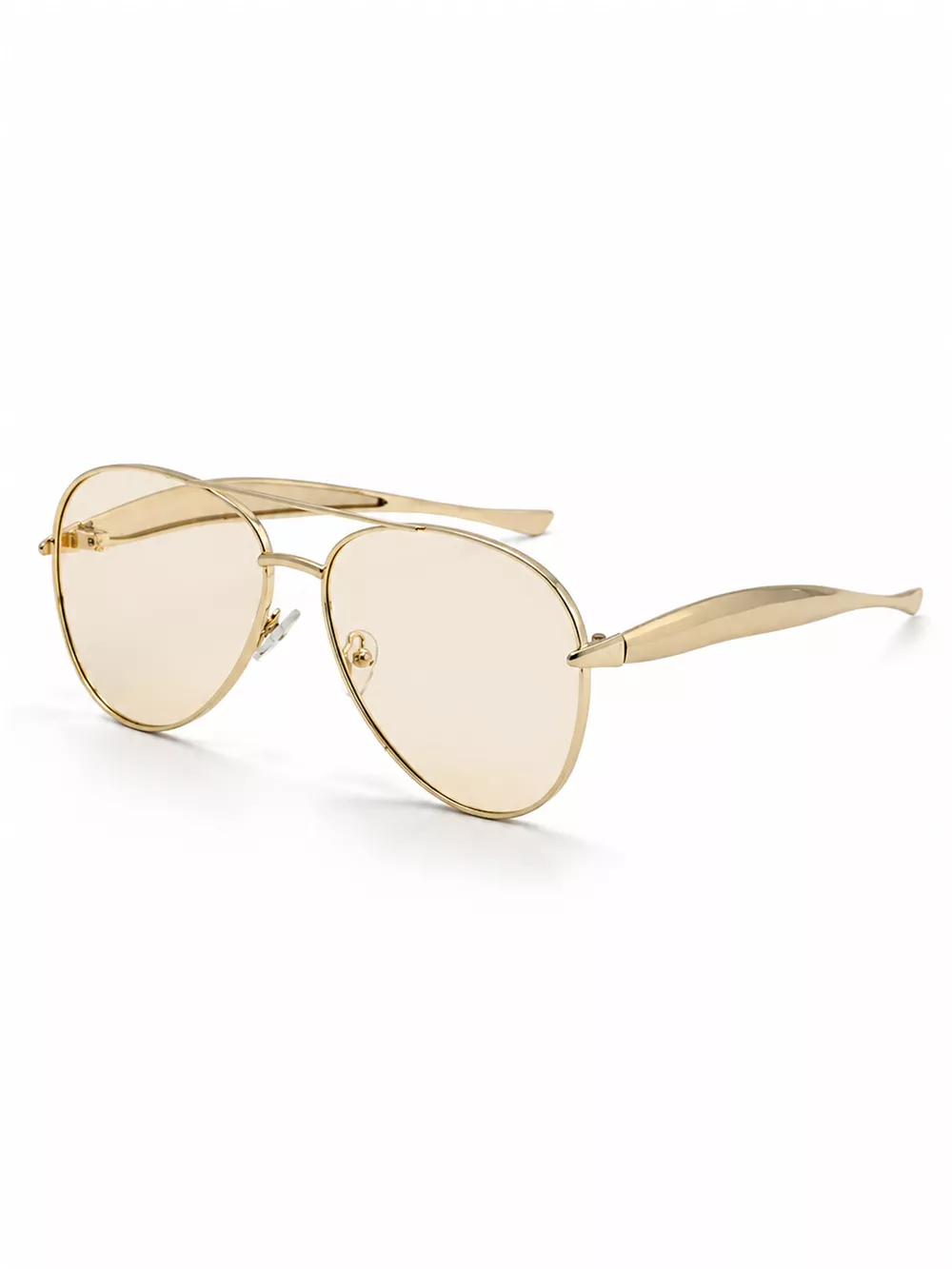 Aviator Sunglasses with Metal Lenses, image 9
