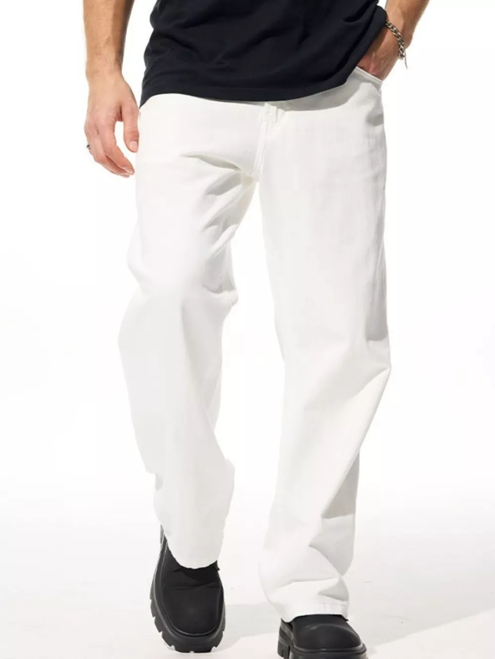 Men's Loose Fit Jeans, image 8