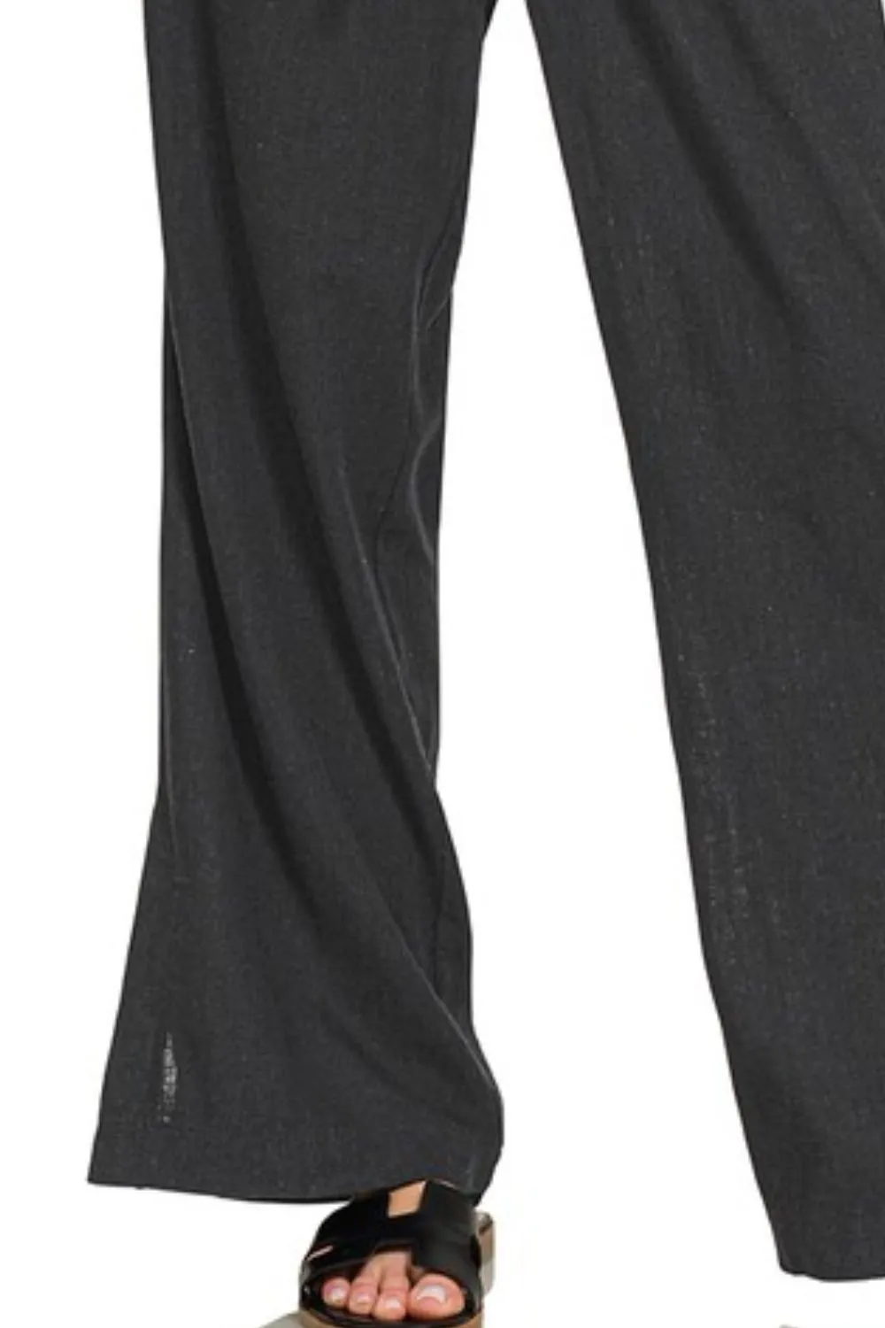 Linen Drawstring Pants, image 3