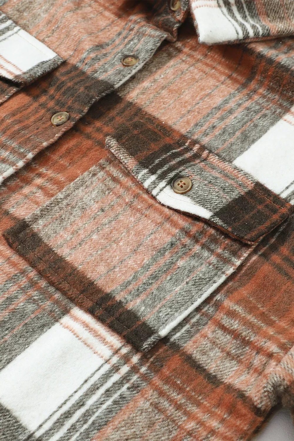 Plaid Button Up Shacket, image 10