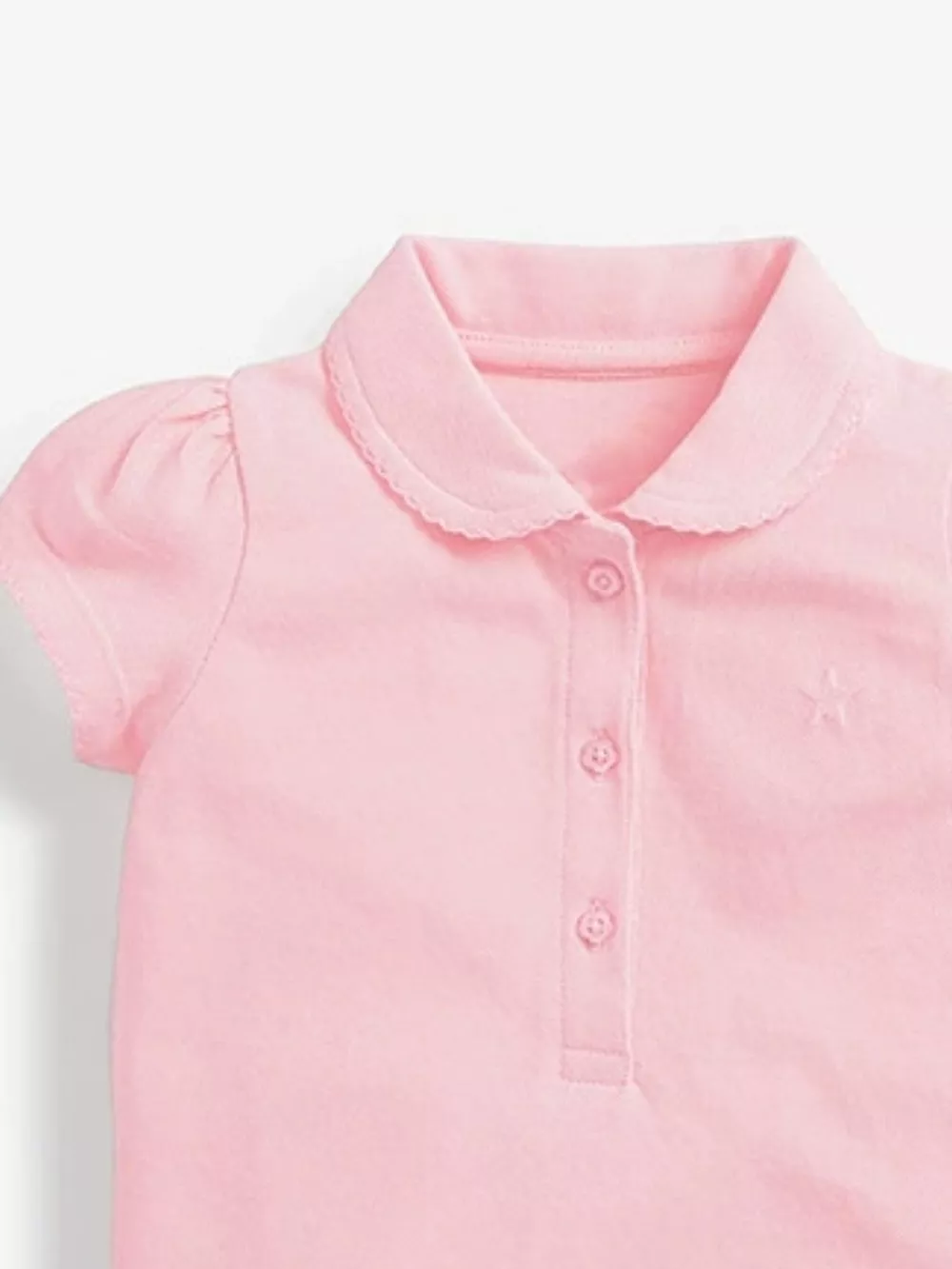 Children's Button Detail Short Sleeve Polo, image 5