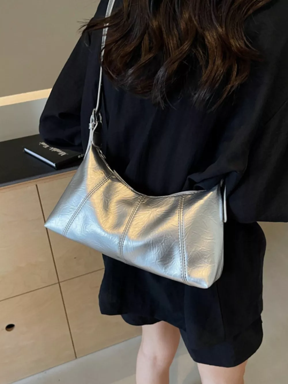 PU Leather Shoulder Bag, image 11
