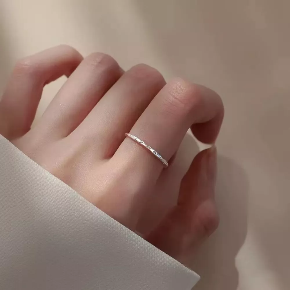 925 Sterling Silver Open Ring, image 3