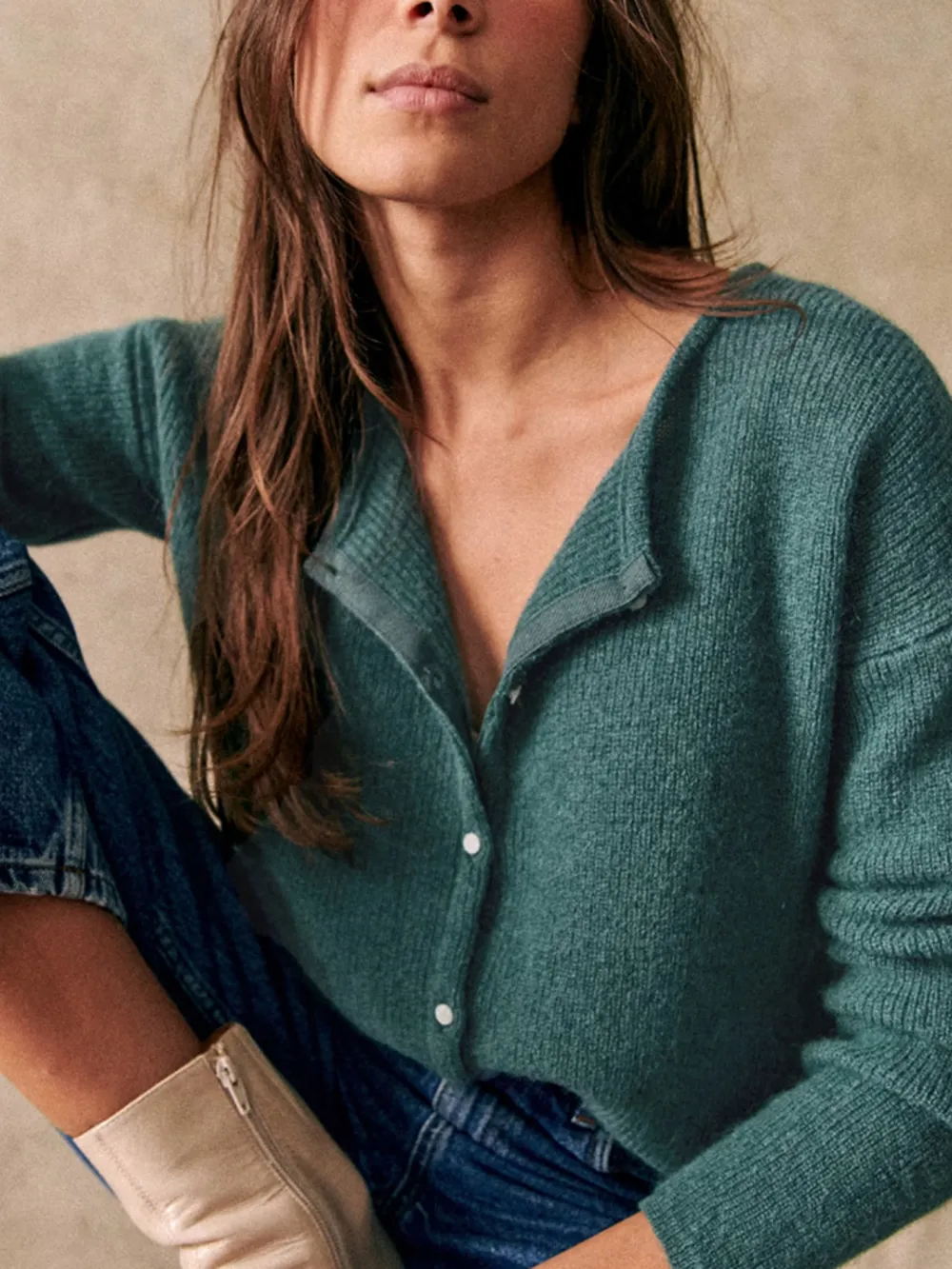 Button Down Long Sleeve Sweater, image 14