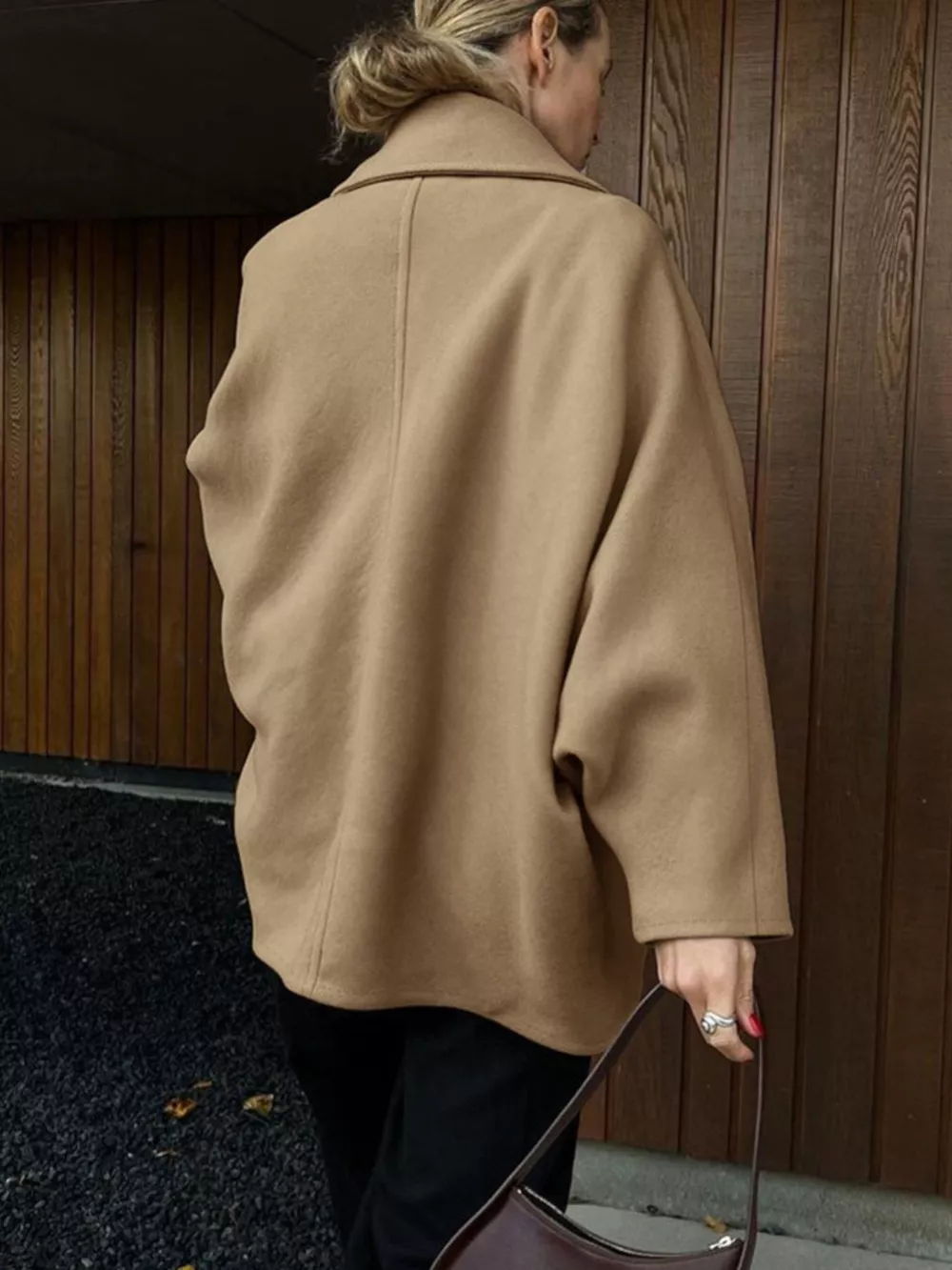 Button Up Long Sleeve Coat, image 7