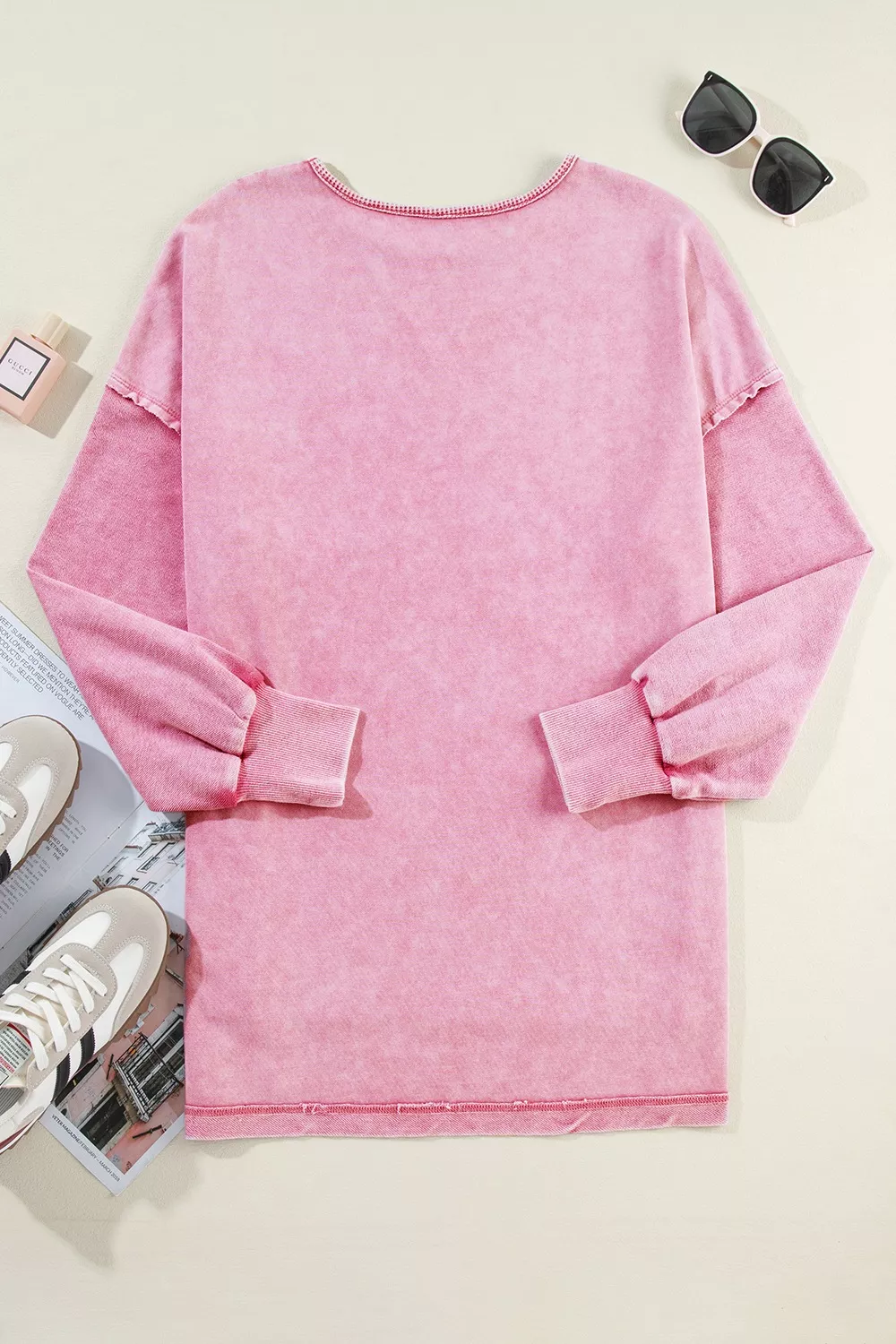 Vintage Wash Oversized Sweatshirt, image 4