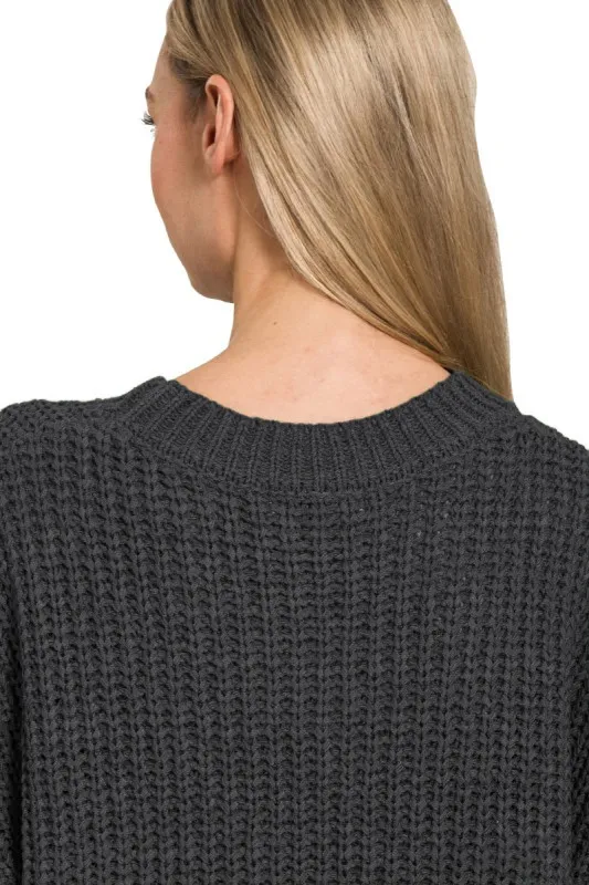 Short Sleeve Round Neck Sweater, image 3