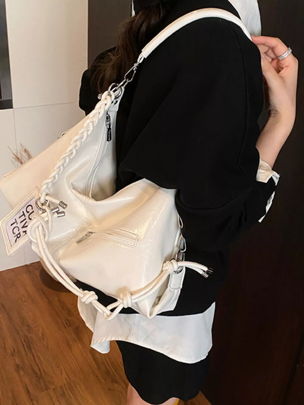 PU Leather Shoulder Bag, image 8