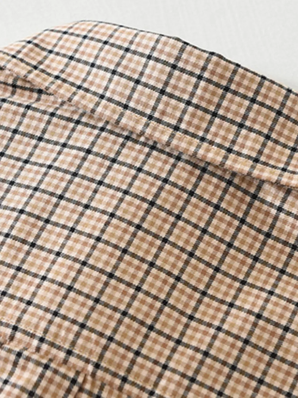 Men's Plus Size Plaid Button Up Short Sleeve Shirt, image 10