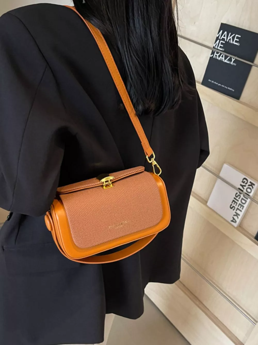 Adjustable Strap Crossbody Bag, image 5