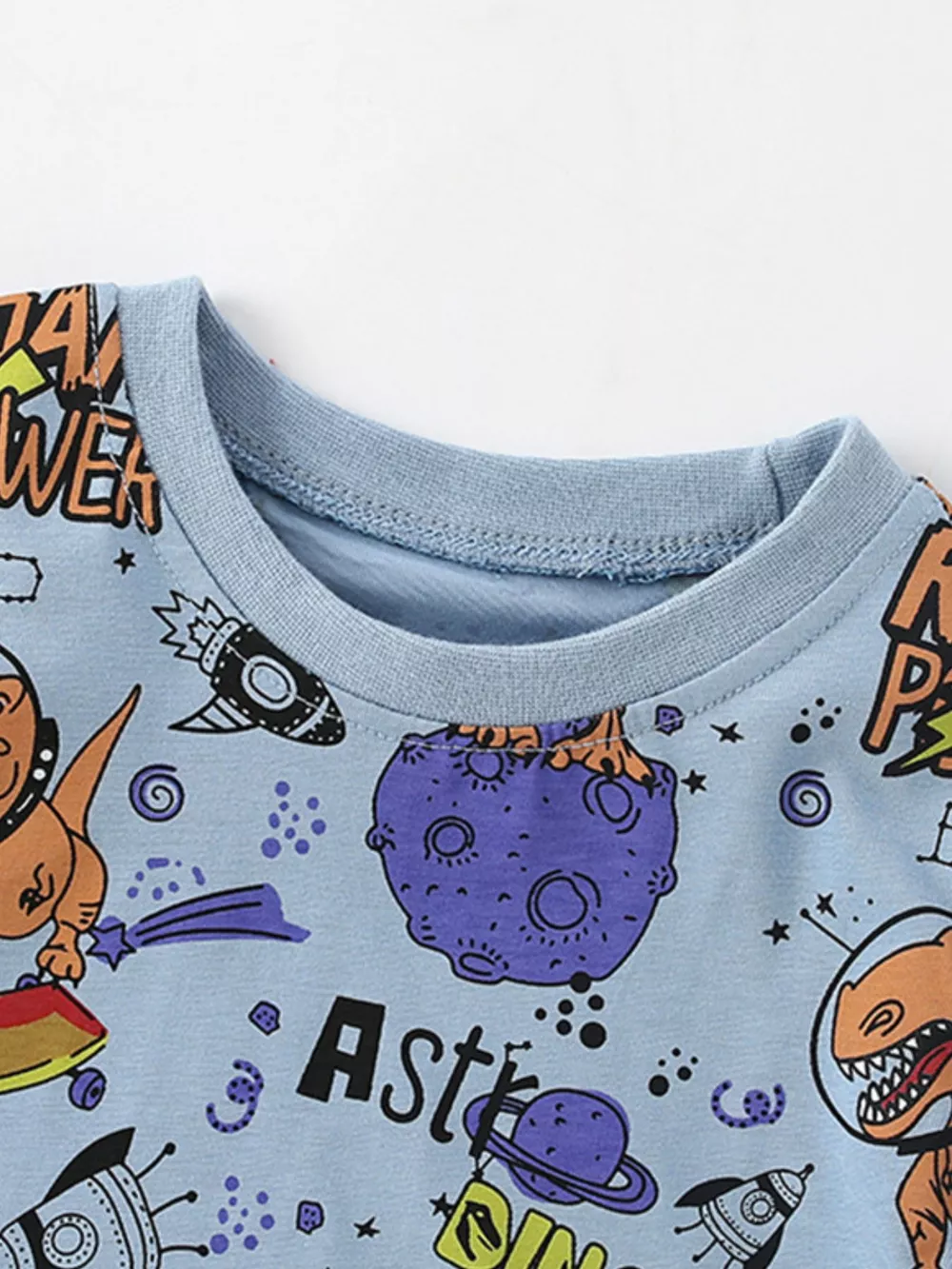 Children's Dinosaur Astronaut Print T-Shirt, image 2