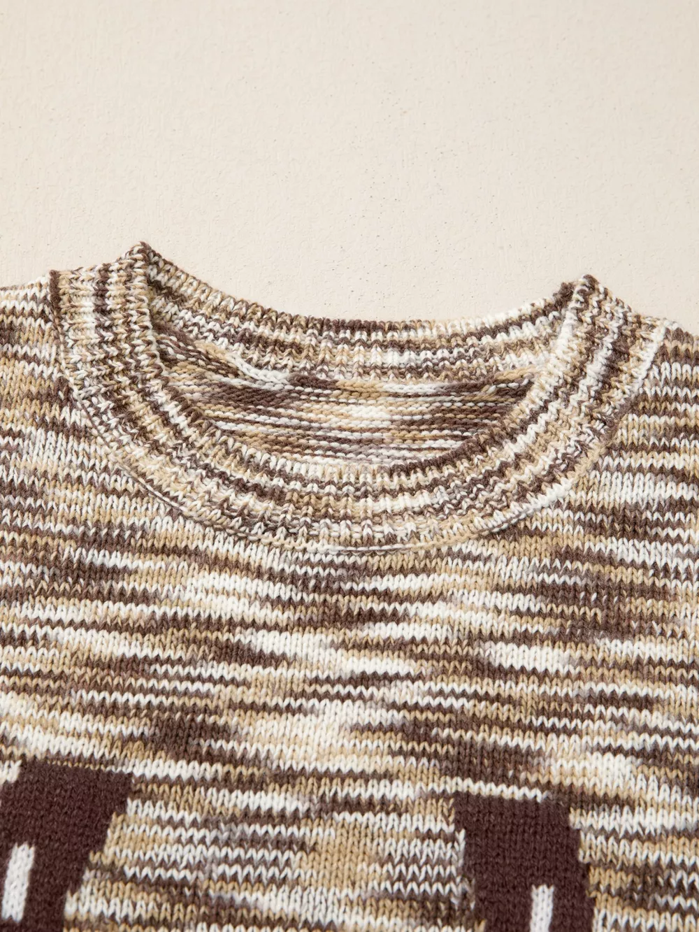 Western Horseshoe Knit Sweater Vest, image 5