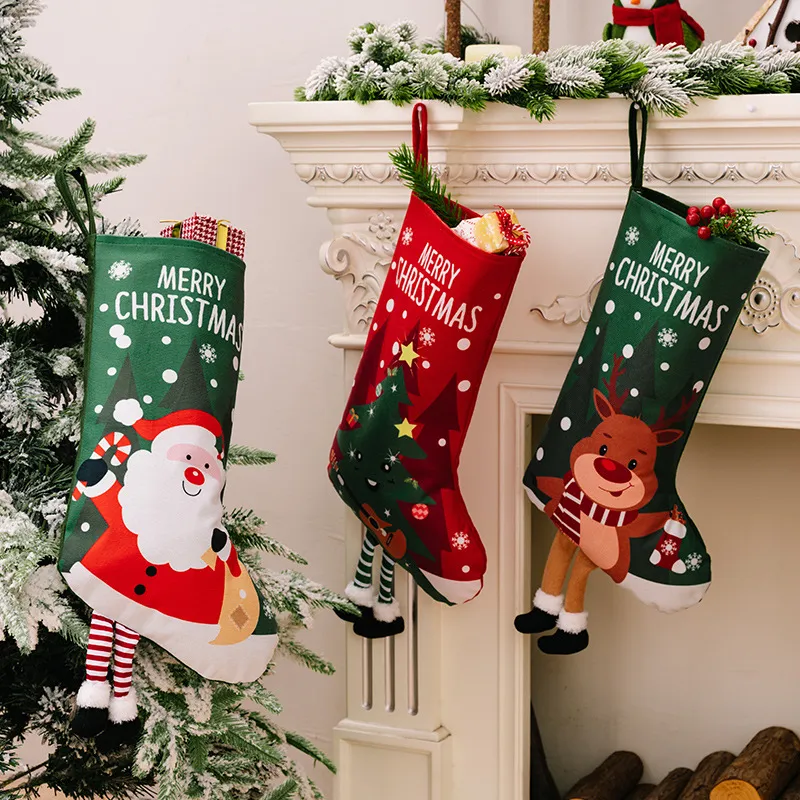 Printed Christmas Stocking Hanging Widget, image 6