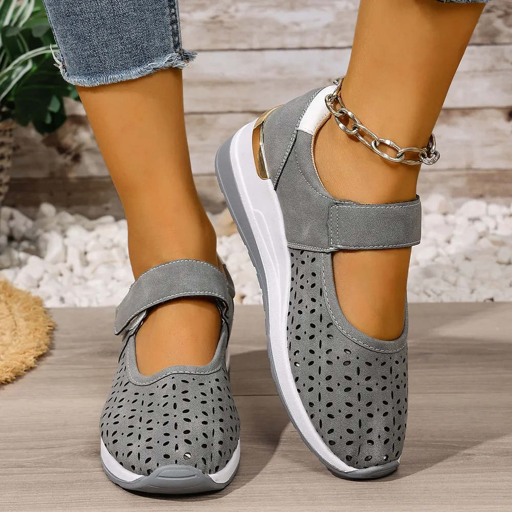 Breathable Wedge Sandals, image 6