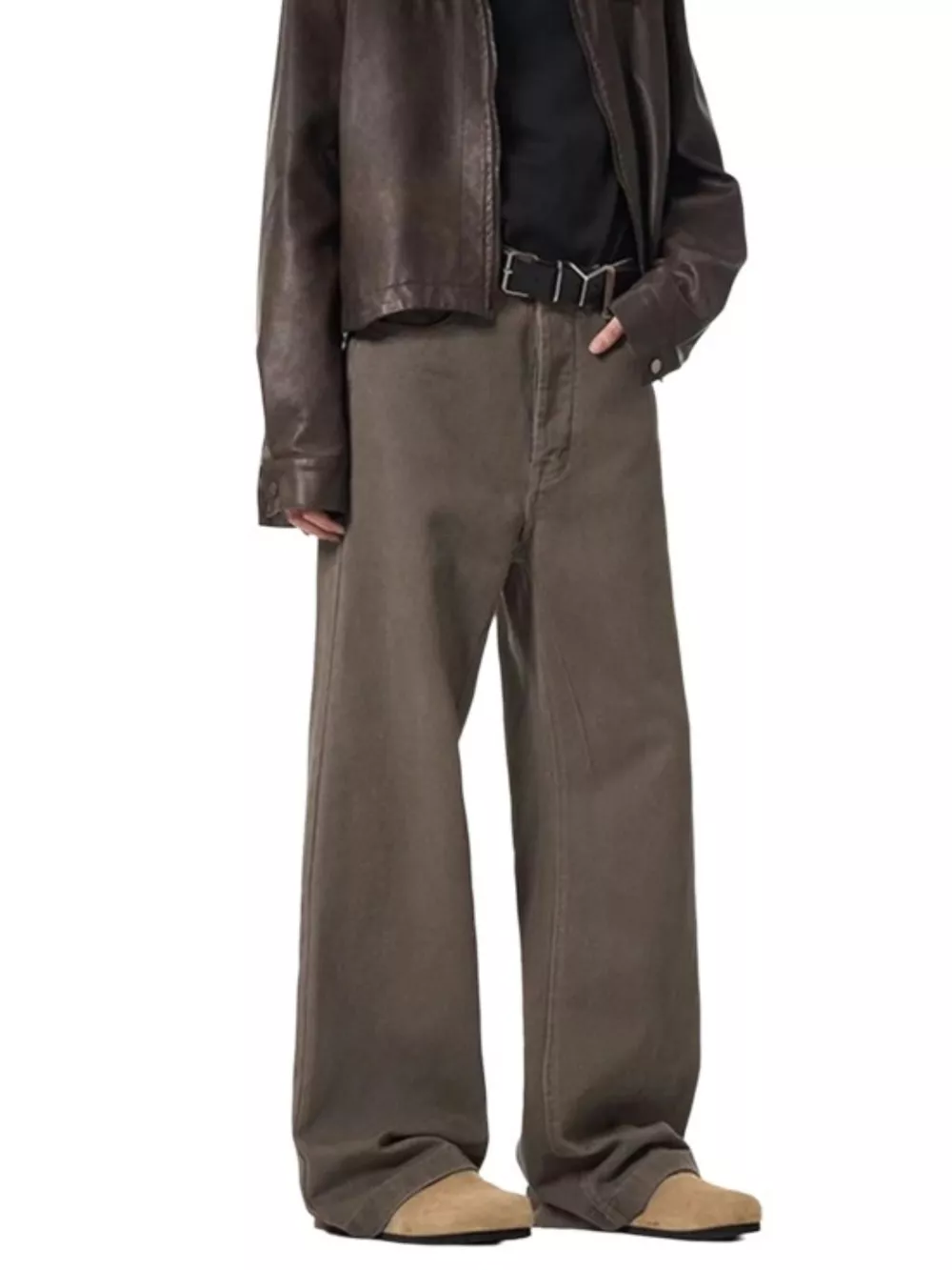 Men's Full Size Wide Leg Jeans Plus Size, image 5