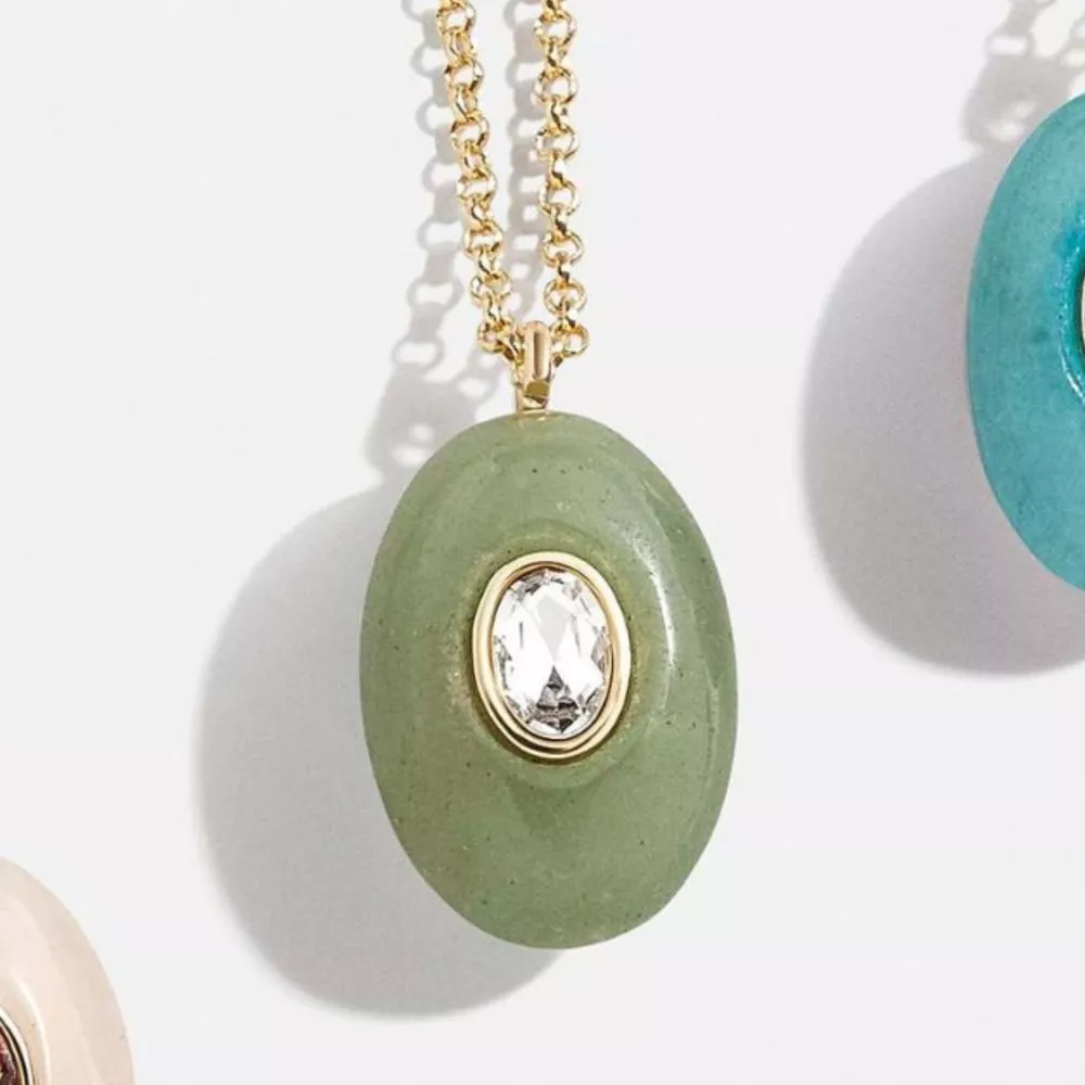 Natural Stone Pendant Necklace, image 8