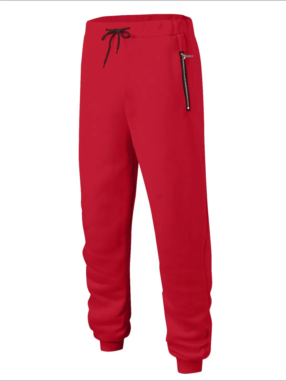 Men's Full Size Drawstring Pants with Pockets Plus Size, image 4