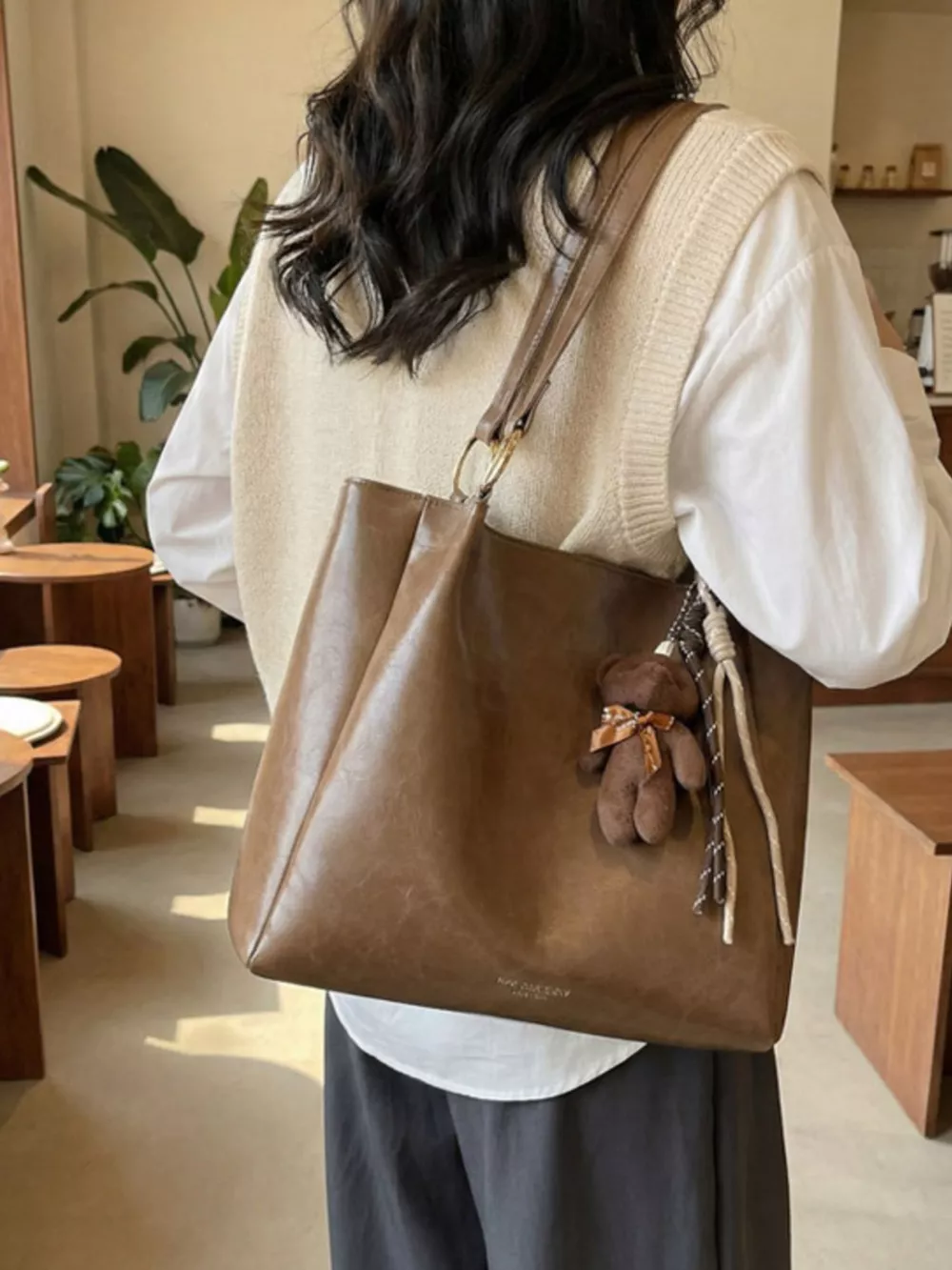 PU Leather Shoulder Bag, image 6