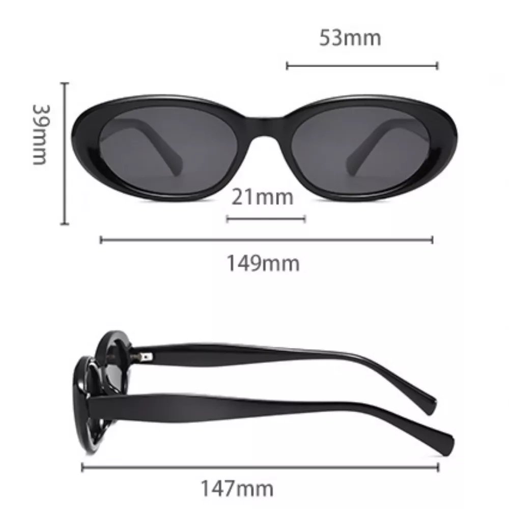 UV Protection Oval Sunglasses, image 5