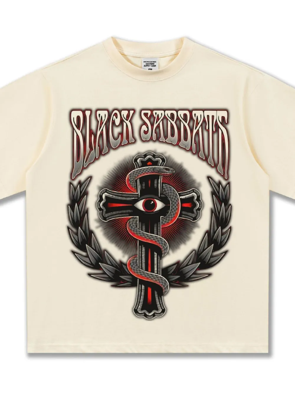 Men's Graphic Round Neck Short Sleeve T-Shirt, image 4