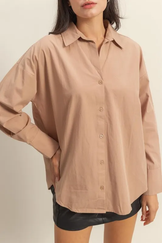 Button Down Long Sleeve Shirt, image 2