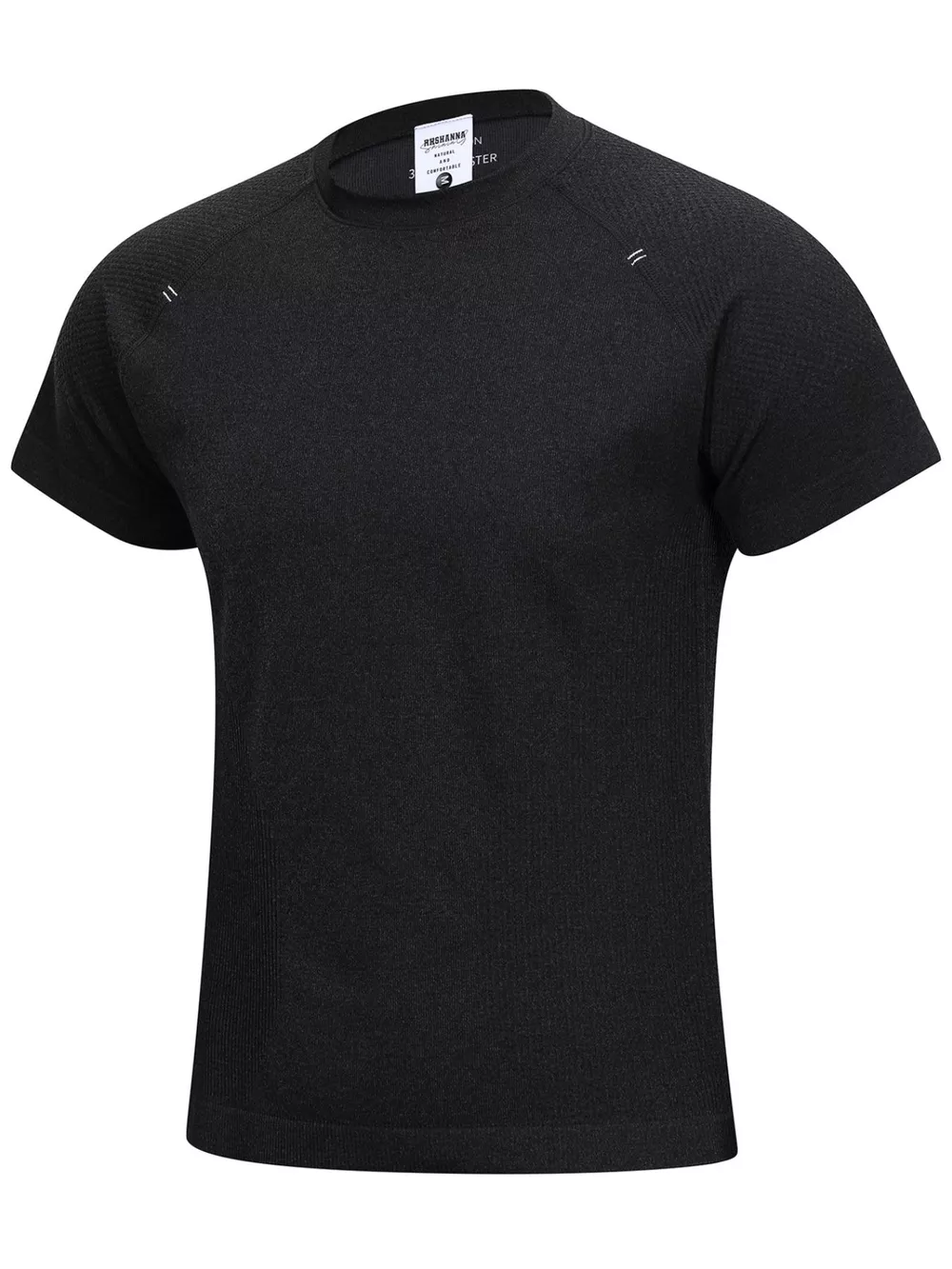 Men's Textured Knit Short Sleeve T-Shirt